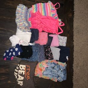 LITTLE GIRLS CLOTHING BUNDLE